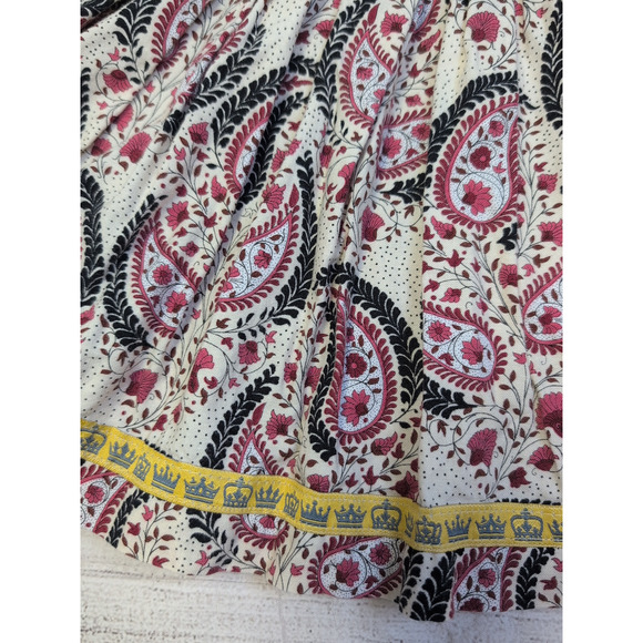 4 Matilda Jane Platinum HTF Stripe/Paisley Flutter Top - Picture 3 of 7